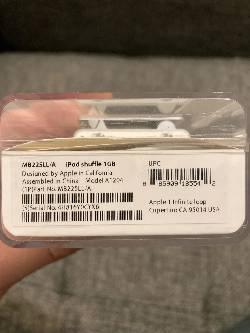Apple iPod Shuffle - Silver